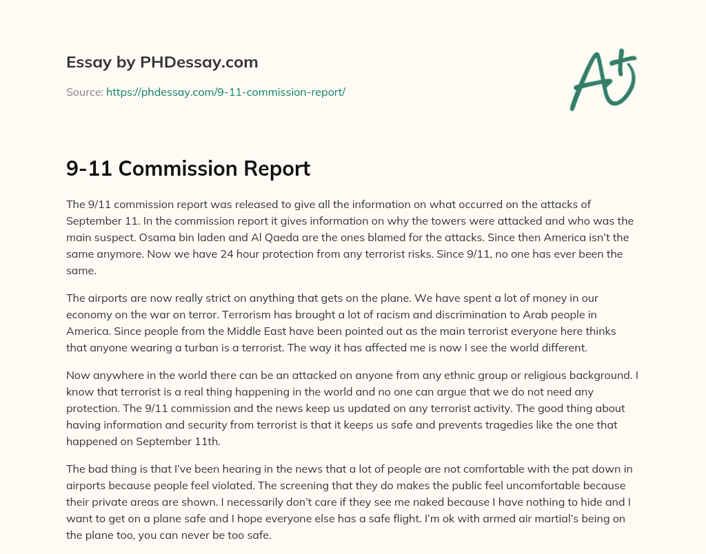 The Impact of 9/11 on American Society: Increased Security and Discrimination essay
