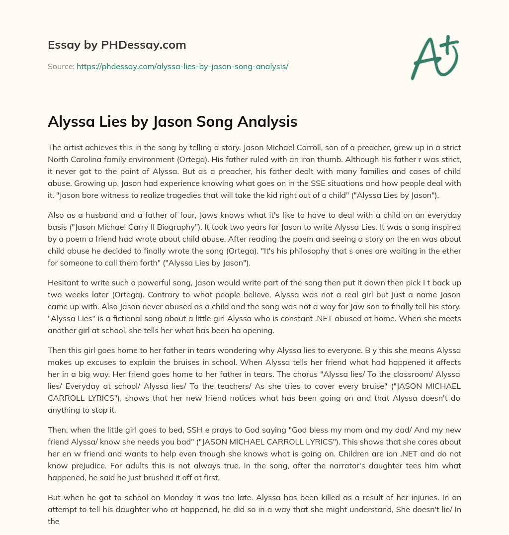 alyssa-lies-by-jason-song-analysis-phdessay