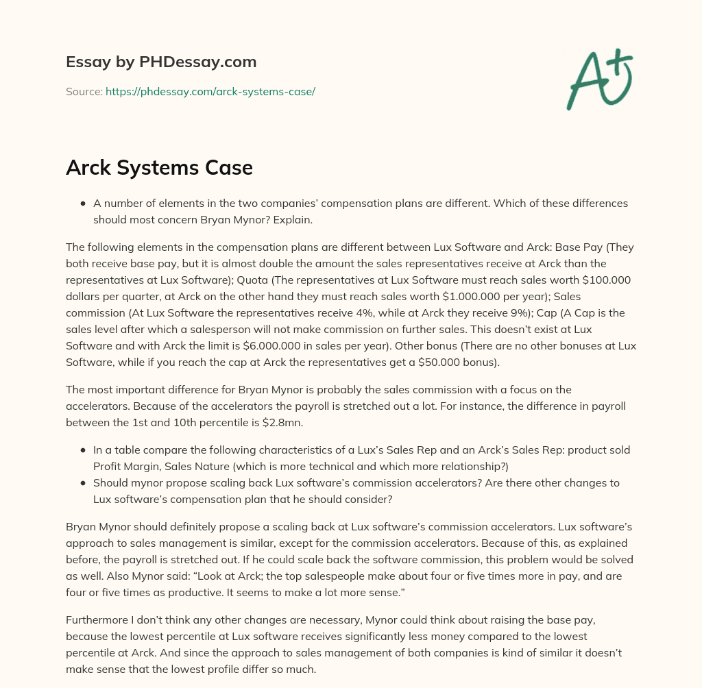 arck-systems-case-case-study-example-400-words-phdessay