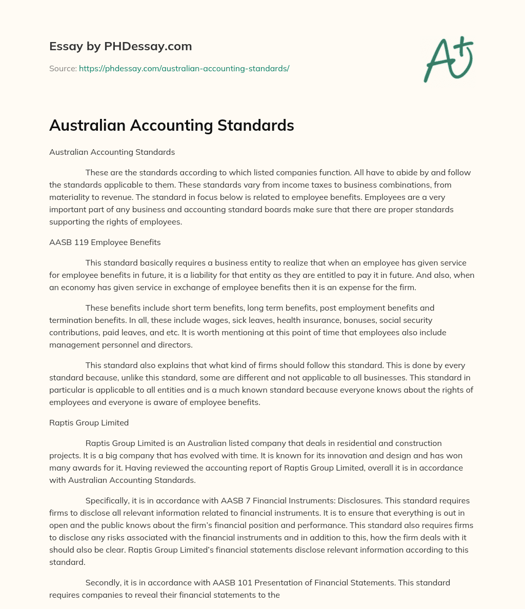 phd accounting australia