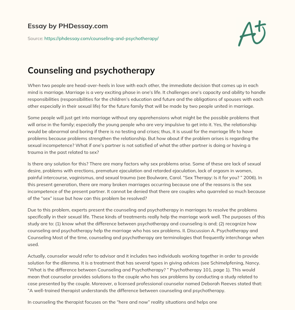 counselling psychology dissertation ideas