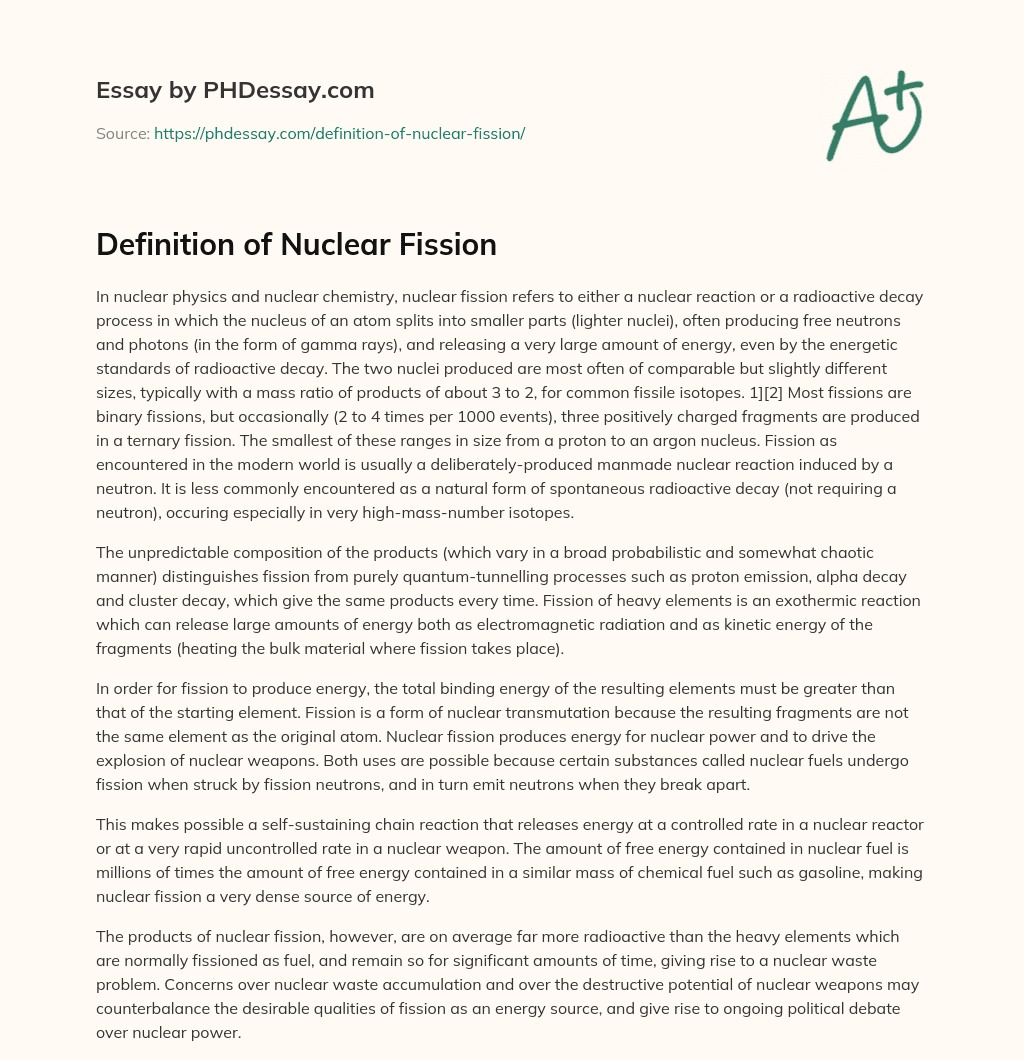 definition-of-nuclear-fission-500-words-phdessay