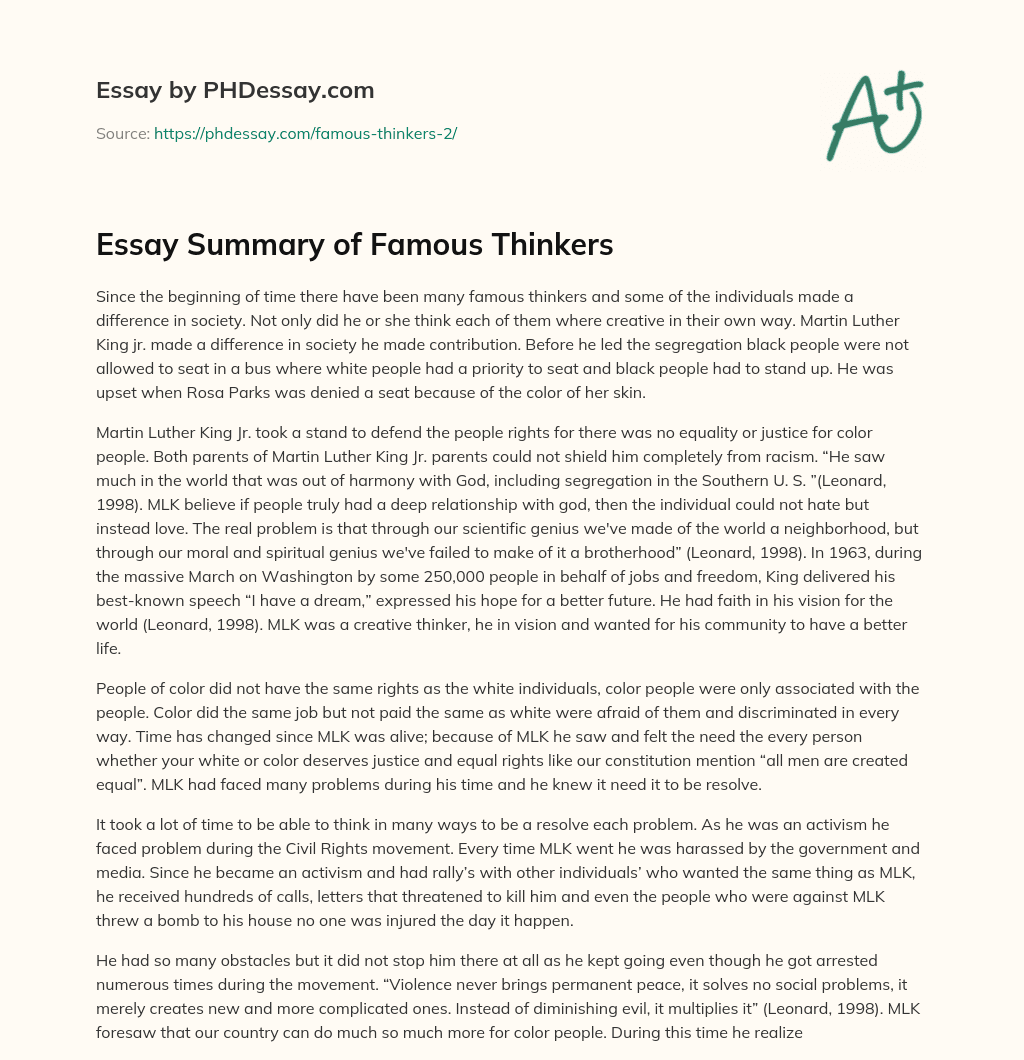 essay-summary-of-famous-thinkers-phdessay