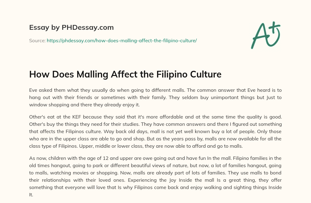 how-does-malling-affect-the-filipino-culture-300-words-phdessay