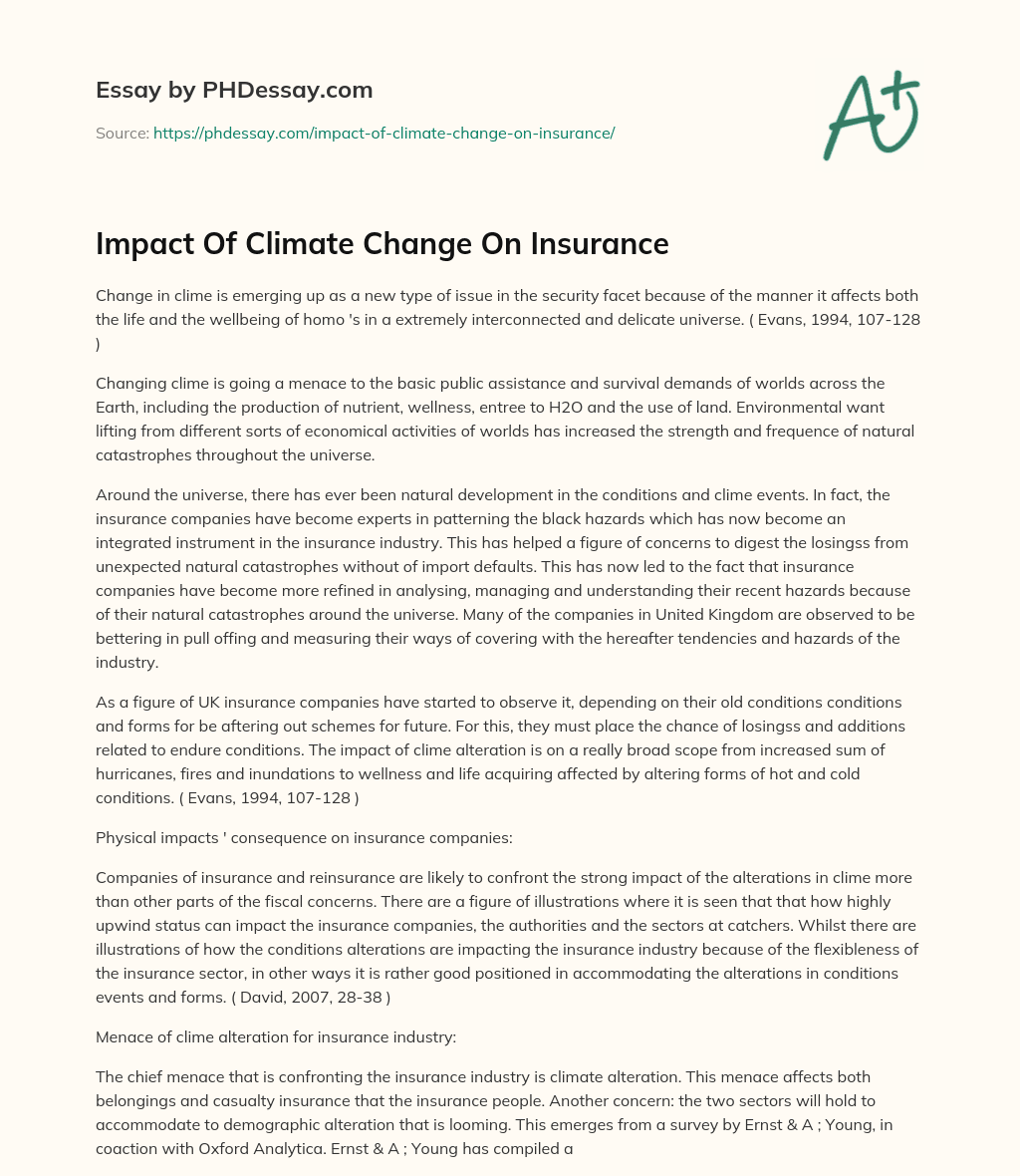 impact-of-climate-change-on-insurance-phdessay