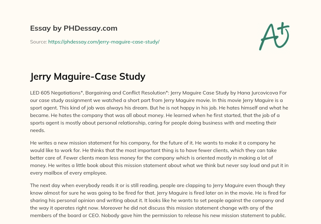 maguire case study procedure