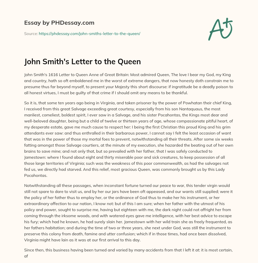 descriptive essay about queen