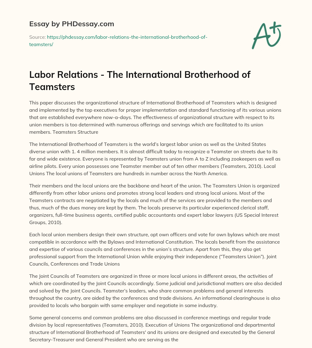 global brotherhood essay