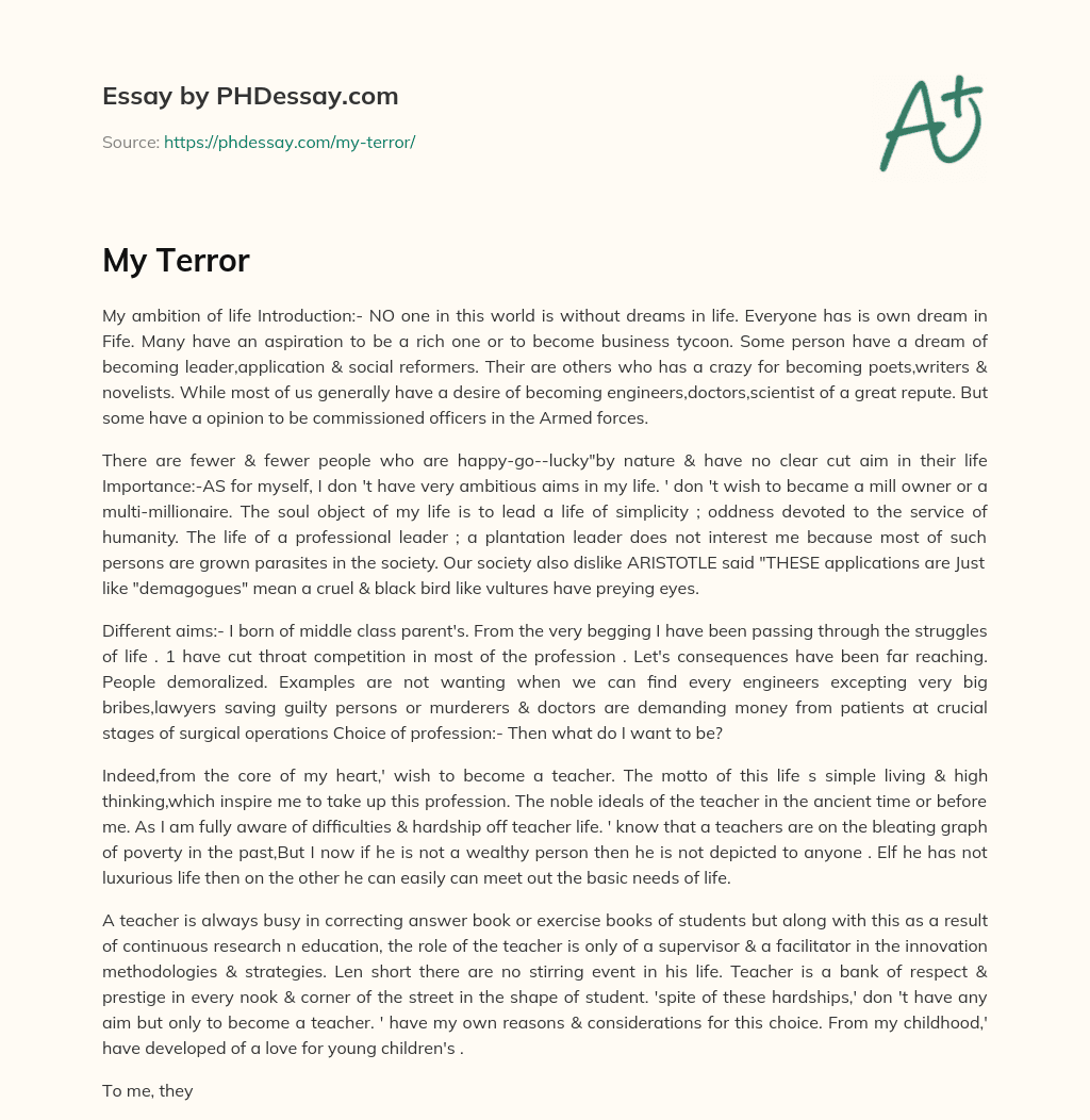 Importance of Leading a Simple Life Devoted to Service of Humanity essay