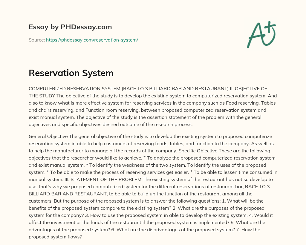 reservation in education system essay