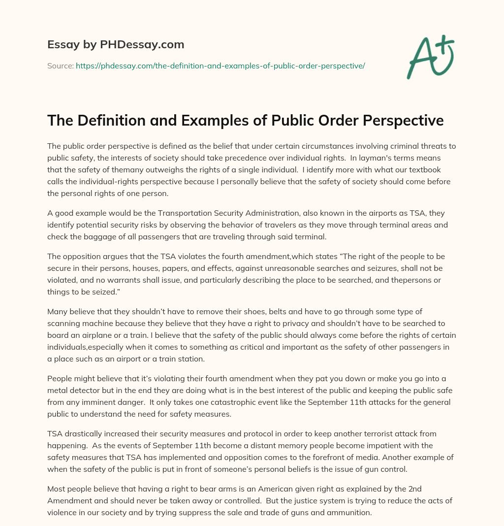 the-definition-and-examples-of-public-order-perspective-600-words