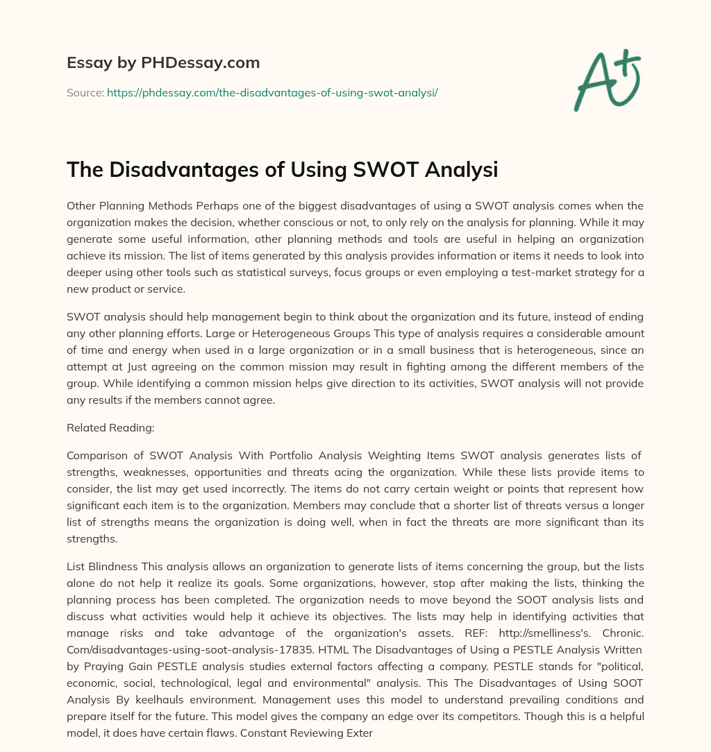 the-disadvantages-of-using-swot-analysi-phdessay