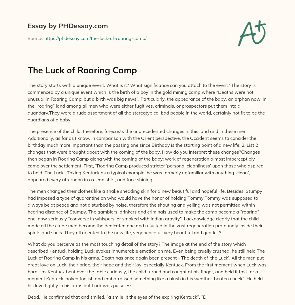 the-luck-of-roaring-camp-summary-and-analysis-example-phdessay