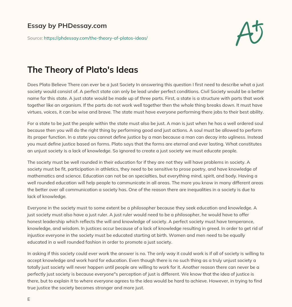 the-theory-of-plato-s-ideas-phdessay