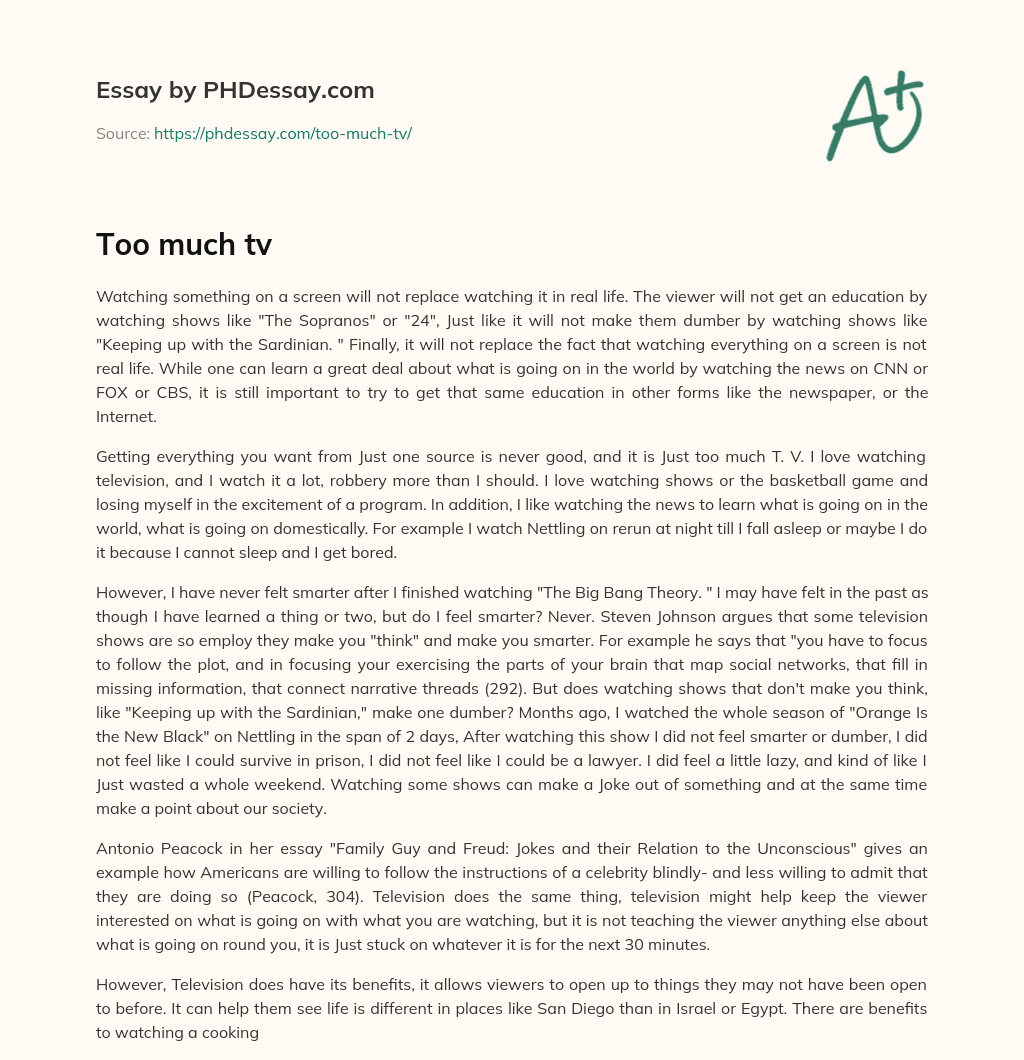 The Limitations of Screen Time: Real Life Education Cannot Be Replaced essay