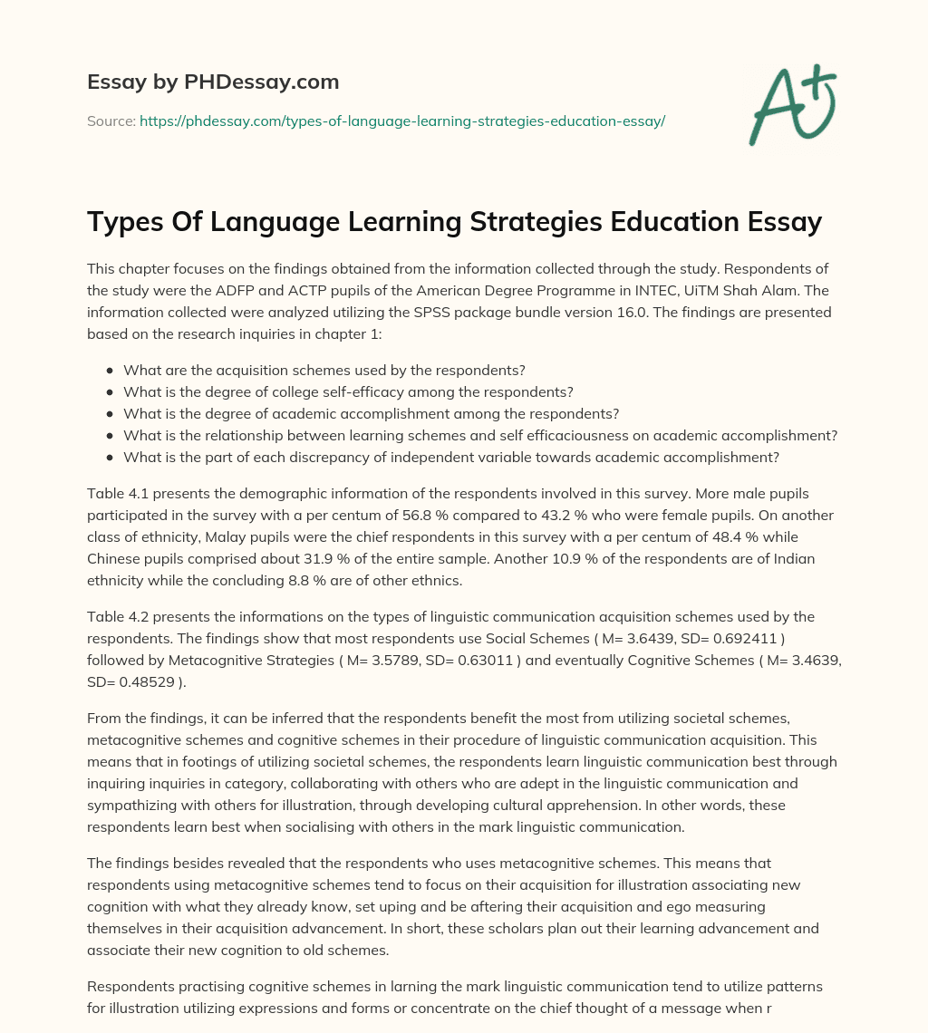 essay about methods of language teaching