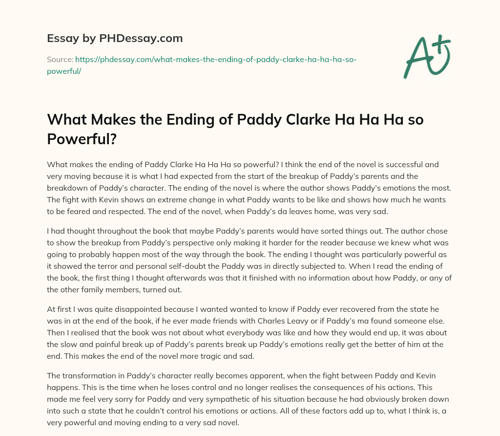 essay on paddy in english