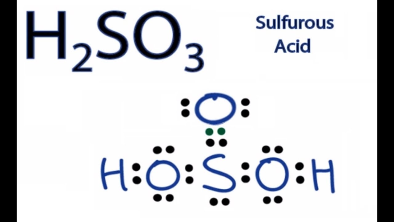 H2So3 Formula