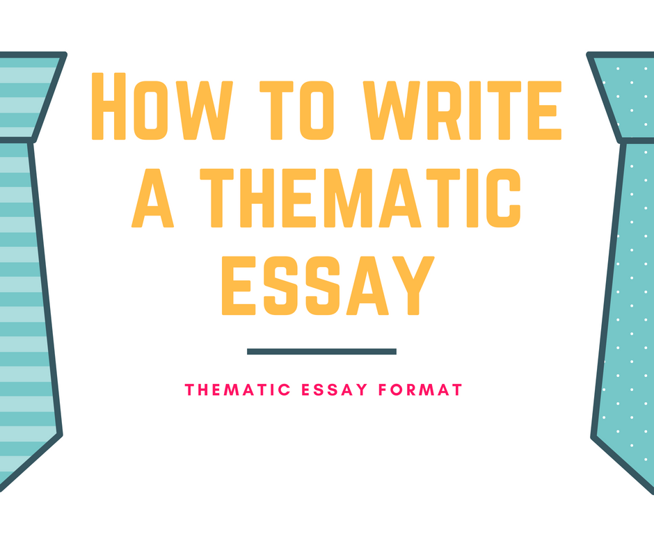 literary device thematic essay
