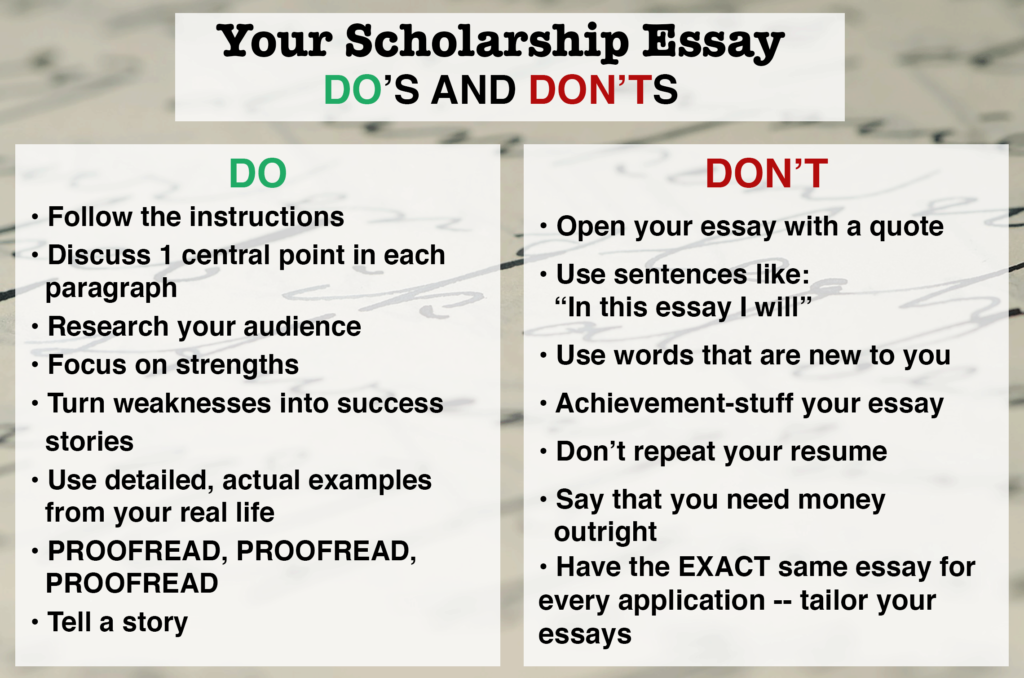 Tips on How to Write a Winning Scholarship Essay