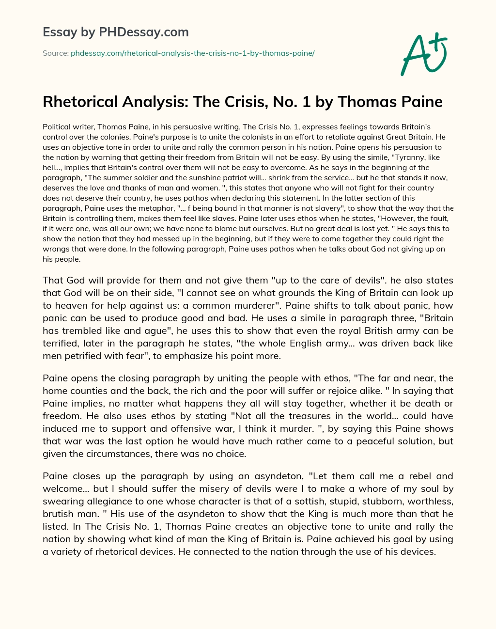 pay for my top rhetorical analysis essay on civil war